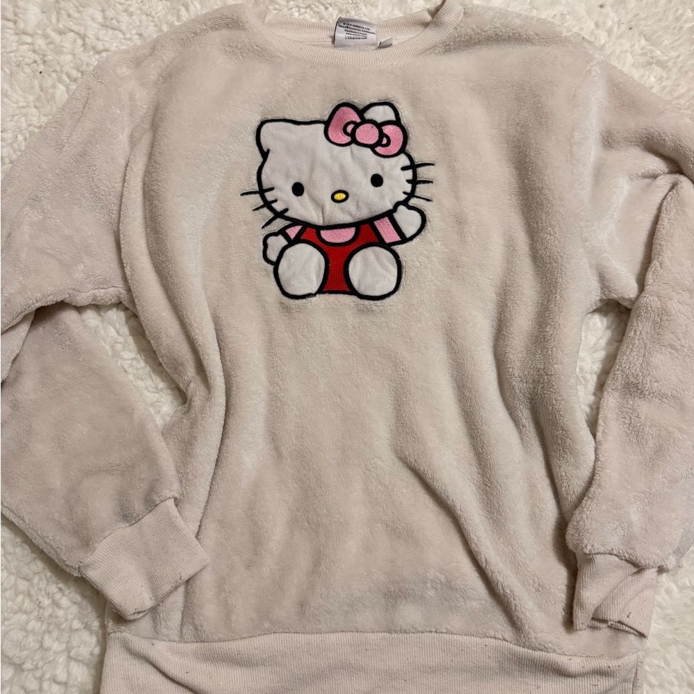 Hello Kitty Cozy Cream Fleece Pullover